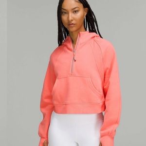 Lululemon Scuba Half Zip hooded Sweatshirt